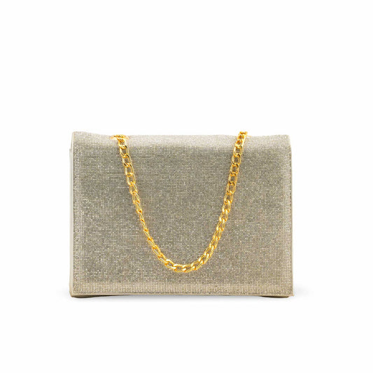 Silver Fancy Shoulder Bag