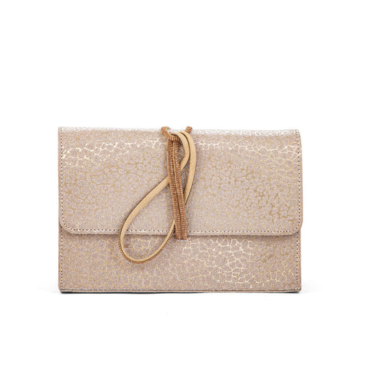 Golden Fancy Shoulder Bag
