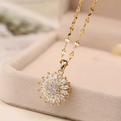 Rectangle Double Sided Delicate Pendant Necklaces